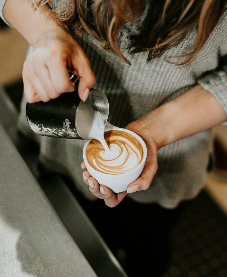 A freshly brewed cup of coffee